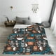 thumbnail image 5 of Balery Coffee Lover Print Manta de Felpa Suave y Acogedora – Cobija de Franela Aterciopelada para Cama, Lavable y Cálida para Sofá, Mascotas, Transpirable-40"x30", 5 of 7