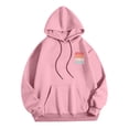 thumbnail image 3 of MHFRRA Sudaderas Casuales para Hombre para Uso Diario, Sudaderas Estampadas de Corte Relajado para Otoño E Invierno, Fáciles de Cuidar, Elegantes y Cómodas Rosa, 3 of 4