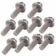 thumbnail image 5 of 10 Tornillos de Brida Hexagonal M6 de Acero inoxidable SS304, Tornillos de Cabeza de Arandela, Material de Acero inoxidable 304, para electrodomiscicos y oficina, 5 of 7