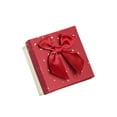 thumbnail image 1 of Youkk Packaging Box Portable Decorative Protective Replacing Rectangular Watch Pendant Earring Bracelet Gift Case Wrapping Wine Red, 1 of 1
