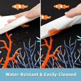 thumbnail image 6 of Kitchen Mats for Floor, 2 PCS Anti Fatigue Mats for Kitchen Floor, Waterproof Non Slip Black Kitchen Rugs Cushioned Foam Standing Mat for Laundry, Sink, Oven, Desk, Office, 6 of 6