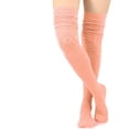 thumbnail image 4 of Teehee Women's Extra Long Fashion Thigh High Socks Over the Knee High Boot Socks, 4 of 10