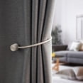 thumbnail image 5 of Paquete de 4 abrazaderas magnéticas para cortinas, soportes para cortinas con imanes, color gris, 5 of 5