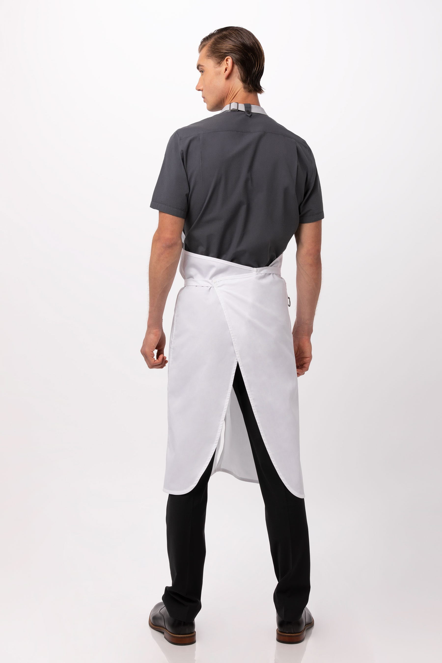 Chef Works Unisex Brio Chef's Bib Apron (ACN01WHT0)