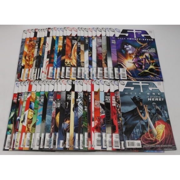 52 #1-52 VF/NM complete series Grant Morrison - Mark Waid - Geoff Johns ; DC