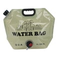 thumbnail image 2 of Portable Water Bag, Foldable Water Storage Bucket, 8L Large Capacity, Outdoor Camping Hiking, Detachable Faucet, Food Grade PET Material, 2 of 9