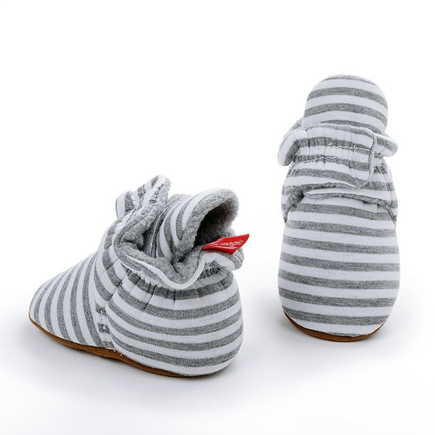 Chaussons b b en coton pour nouveau n gar on ou fille 0 8 mois