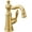 Brushed Gold, variant on Moen Weymouth Chrome One-Handle Bathroom Faucet