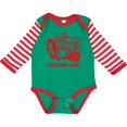thumbnail image 3 of Inktastic This is How I Roll Tractor Red Boys or Girls Long Sleeve Baby Bodysuit, 3 of 5