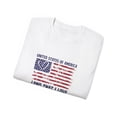 thumbnail image 4 of USA Land that I Love American Flag July 4 US Unisex Ultra Cotton Tee, 4 of 7
