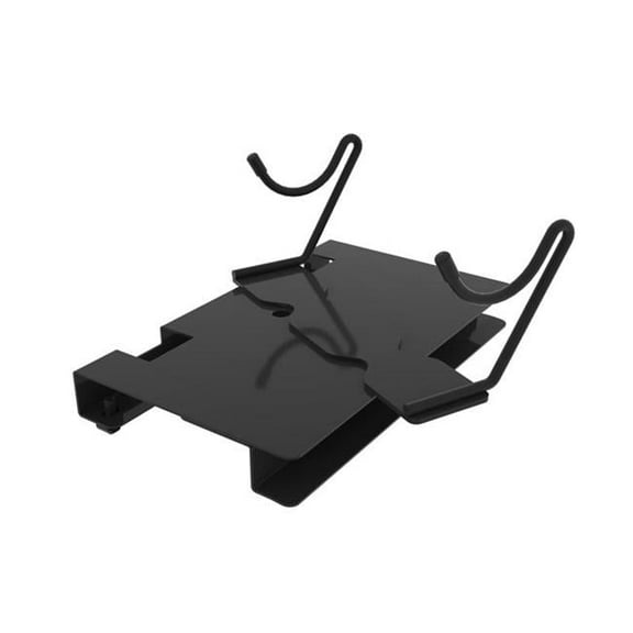 5.1 x 6.1 x 5 in. Metal Reciprocating Saw Holder Tool, Black