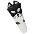 thumbnail image 1 of facefd Housse de Tête de Club de Golf Motif Chien Protection en Cuir Antidérapante Protecteur Noir, 1 of 9