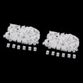 thumbnail image 1 of 200pc Blanco Forma De L Soportes De Esquina Soportes De Unión Muebles Protectores De Esquina L Soporte En Forma Accesorios De Hardware De Servicio Pes Baoblaze Tirantes de esquina en forma de L blanco, 1 of 8