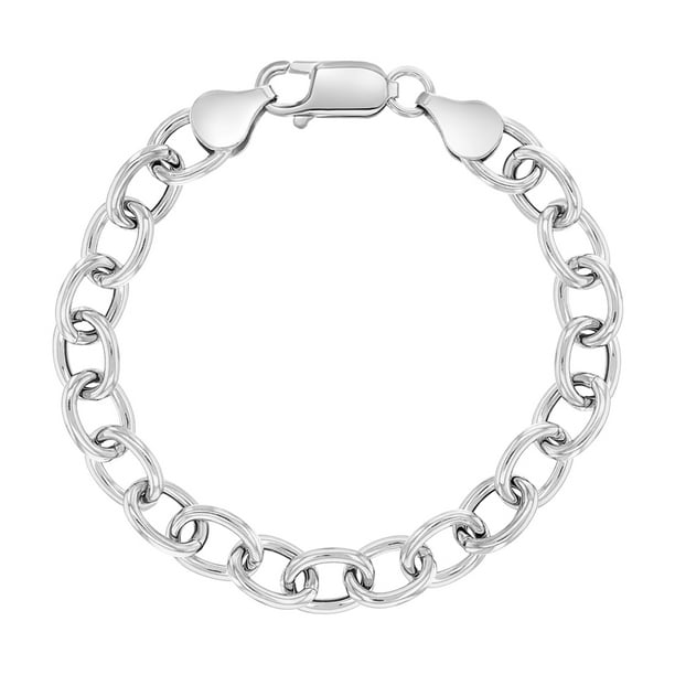 Sterling silver charm bracelet walmart deals