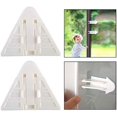 thumbnail image 2 of Blocking Device Security Protection White, without Drilling (Latch for Sliding Door), 2 of 5