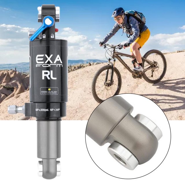 Mountain Rear Shocks, High Strength Adjustable Rear Shock Absorber Damper , 588RL 190MM DYNWAVEMX Amortiguador trasero de aire para bicicleta