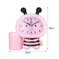 thumbnail image 5 of Dengjunhu Table Clock Bee Shape Pen Holder Design Plastic Digital Desk Alarm Clock for Home, 5 of 7