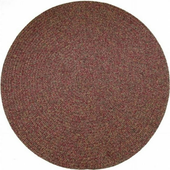 Rhody Rug Sandi Sangria Tweed 4' Round