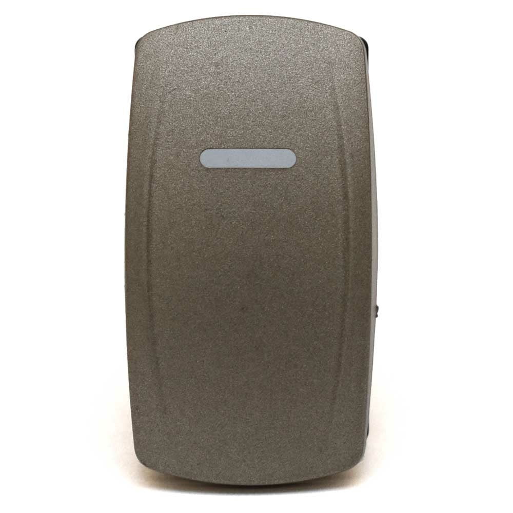 Carling On/Off Contura V Boat Rocker Switch | Blank 3 Spade 12 Volt