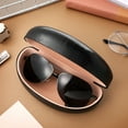 thumbnail image 2 of Shisuyan Étui de Protection Compact pour Lunettes Noir Fermeture Sécurisée 1 Ensemble 6.3X2.8X2.2in, 2 of 8