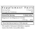 thumbnail image 2 of Nutricology Magnesium Citrate Supplement - Bone & Stress Support, Pure, Well-Absorbed, Hypoallergenic, 170mg Vegetarian Capsules - 90 Count, 2 of 6