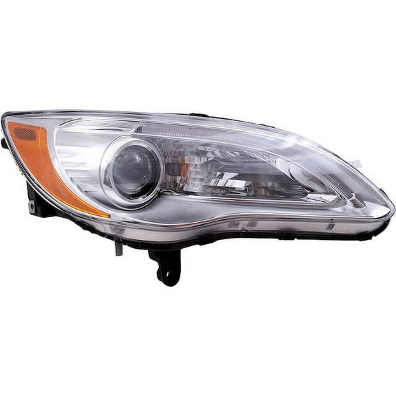 Right Headlight Assembly - Compatible with 2011 - 2014 Chrysler 200 2012 2013