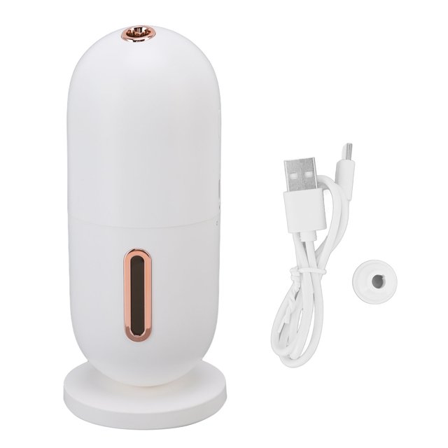 Air Diffuser, 3 Modes Essential Oil Diffuser Wall Mounted 1200mAh Battery For Office White