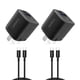 thumbnail image 1 of Cargador ADJNPCY GT II, 45 W, USB-C, USB-A, compacto y plegable, paquete de 2, 1 of 8