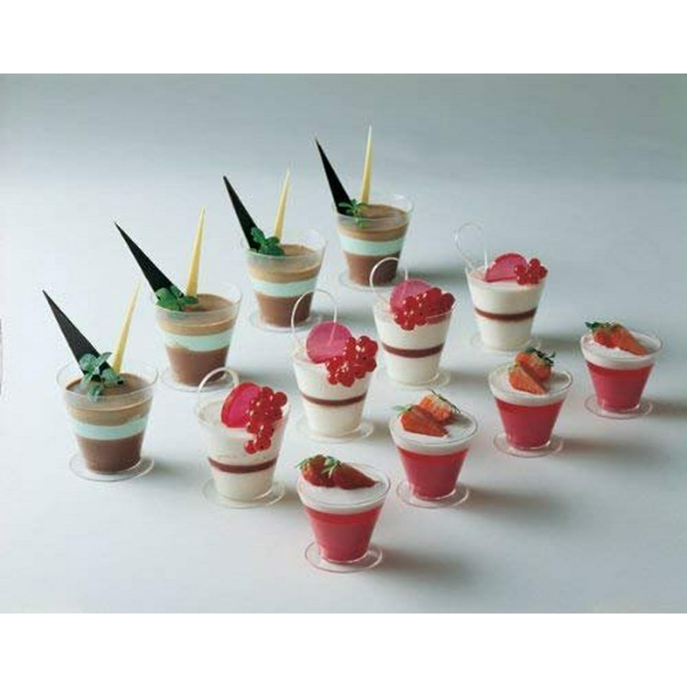 Dessert Cups, 2 3/4" diameter x 2 5/8" high capacity 120 ml. (4 Oz), sold as pack of 100