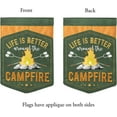 thumbnail image 4 of Campfire Garden Flag 13x18, 4 of 6