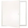 thumbnail image 1 of Metal Access Panel for Drywall Ceiling, 24 x 24 Inch Plumbing Access Doors with Cam Latch Lock, Heavy-Duty Steel Wall Hole Cover, Easy Install Removable Hinged Panel for Wiring & Cables, Silver Metal, 1 of 1