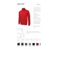 thumbnail image 2 of Sport-Tek F247 Mens Tech Fleece 1/4-Zip Pullover - True Royal - 4X-Large, 2 of 2