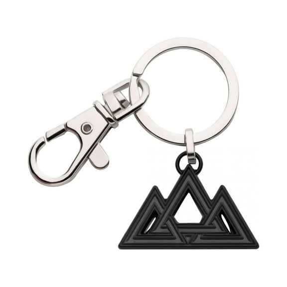 Black Adam Rebellion Triangles Keychain