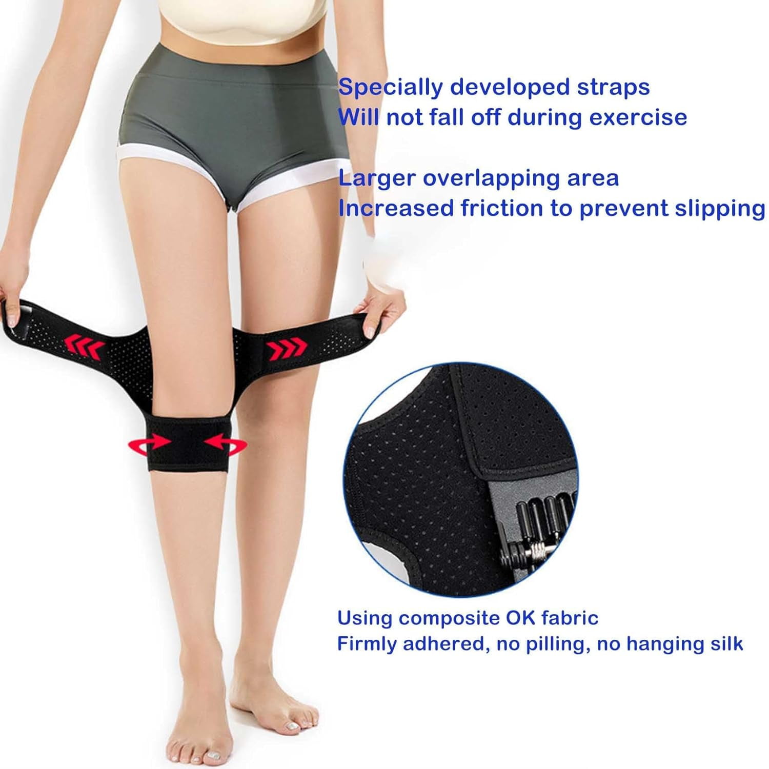 Swarous Knee Booster,2025 New Knee Assistive Device, KneeBooster Brace Joint Support Spring Stabilizer, KneeProtection Booster for Women Men Reduces Pressure on the Joint
