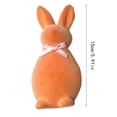 thumbnail image 2 of 5Pcs Easter Colorful Plush Bunny Ornament, Easter Decoration Bunny Figurine - Cute Rabbit Ornament, Spring Holiday Home Decor, Adorable Resin Rabbit Statue for Easter Basket & Tabletop, 2 of 5