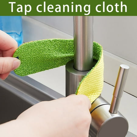 

Yedhsi Cleaning Cloths Kitchen Dishcloths Does Not-Shed Fluff No Odor Reusable Dish Towels
