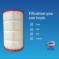 thumbnail image 4 of Clorox Silver Edition Advanced Pool Filter | Replacement for Hayward XStream CC1000, Unicel C-8311, Pleatco PXST100, Filbur FC-1285, and More | 100 sq ft Pleated Filter Media, 4 of 7