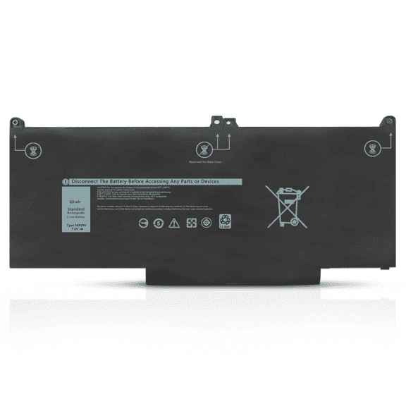 MXV9V Battery For Dell Latitude 5300 5310(2-in-1 )7300 7400 5VC2M 829MX 60Wh