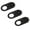 Black, variant on Walbest 3 Pack Mini Ultra-thin Camera Lens Covers Privacy Protector for Phone Laptop Tablet