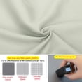 thumbnail image 2 of Kelnaro Soft Breathable Microfiber California King Fitted Sheet, Deep Pocket, Light Grey, 2 of 5