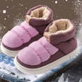 thumbnail image 1 of Tenis Zapatillas planas de algodón antideslizantes térmicas antideslizantes en artículos para el hogar (36-37) rosa Likrtyny Tenis De Mujer Tenis De Hombre, 1 of 5