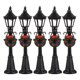 thumbnail image 1 of 5pcs Mini Street Light Modelo Muñeca Casa Micro Paisaje de Hadas Accesorios de Jardín, 1 of 8
