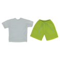 thumbnail image 3 of Colcolo 1/6 Scale Doll T-Shirts Pants Doll Decoration Accessories for 12 Inch Dolls Male Light Green, 3 of 7