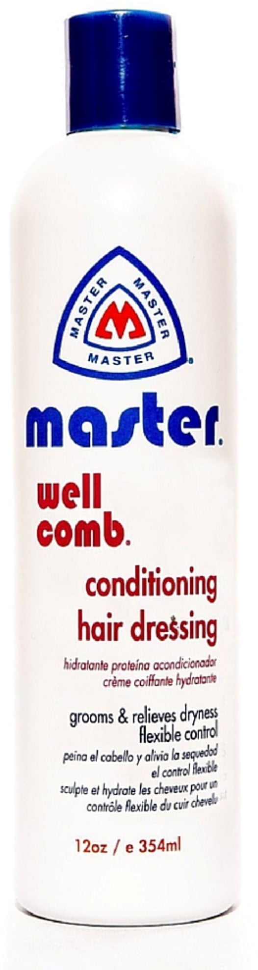 Master Well Comb Conditioning hair dressing 12 oz