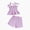 009 Purple, variant on Toddler Baby Girl Outfits Solid Summer Clothes Sleeveless Camisole Linen Pants Set Baby Summer Outfits Kaprioy Toddler Girl Clothes 18 24 Months 2T 3T 4T