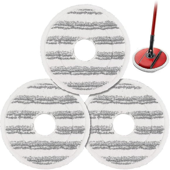 3pcs Mop Refill For Vileda Spin And Clean Mop Spin Mop Head Replacement Washable Reusable Microfiber Mop Head Replacement For Cleaning Floors