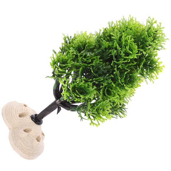 VERDANVERSE 1Ud Paisajística De Acuario Con Árbol Y Acuáticas Artificiales