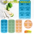 thumbnail image 2 of EUDIDV Silicone Bundt Cake Mold Five-Pointed Star DIY Summer Ice Tray Ice Tray Cake Cake Molds Mini, 2 of 5