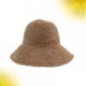 thumbnail image 3 of EeaseMX Sombrero de paja hawaiano para exteriores, redondo, de ala ancha, con protección UV, para playa y verano (caqui), 3 of 8