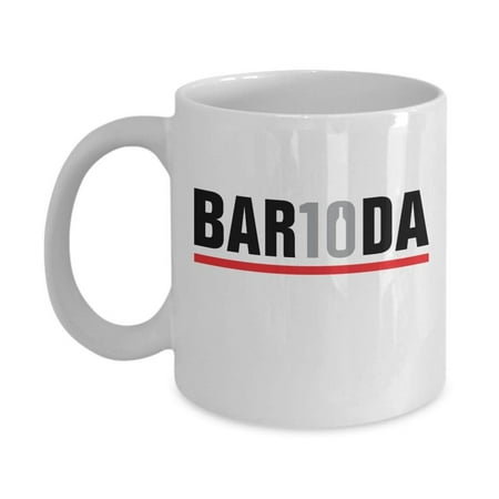 Bar10da Bartending Slang Pun Label Coffee & Tea Gift Mug Cup, Stuff, Accessories, Décor, Items, Products, Utensils, Containers And Supplies For The Best Men & Women Bartender, Barista Or (Best Products For Men)